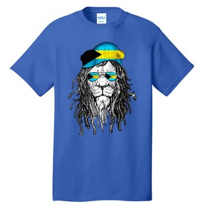 Bahamas Bahamer Flag Lion Bahamas Tall T-Shirt