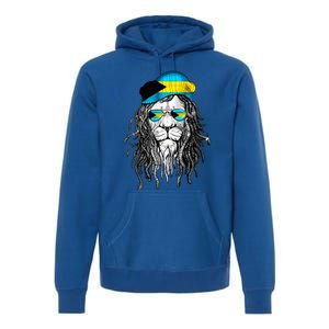 Bahamas Bahamer Flag Lion Bahamas Premium Hoodie