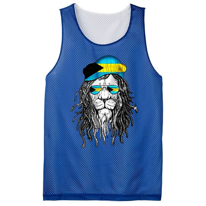 Bahamas Bahamer Flag Lion Bahamas Mesh Reversible Basketball Jersey Tank