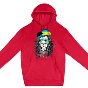 Bahamas Bahamer Flag Lion Bahamas Premium Pullover Hoodie