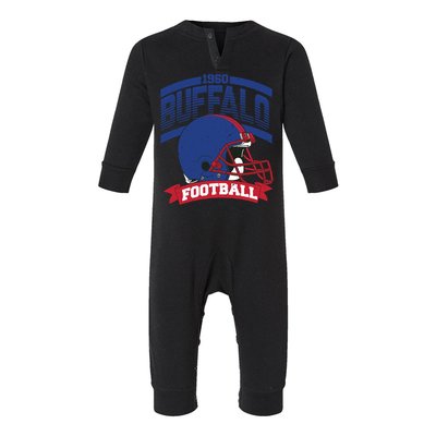 Buffalo Bull Football Team Supporter Infant Fleece One Piece