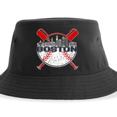 Boston Baseball For And Women Sustainable Bucket Hat