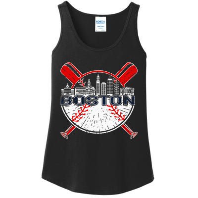 Boston Baseball For And Women Ladies Essential Tank