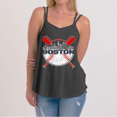 Boston Baseball For And Women Women's Strappy Tank