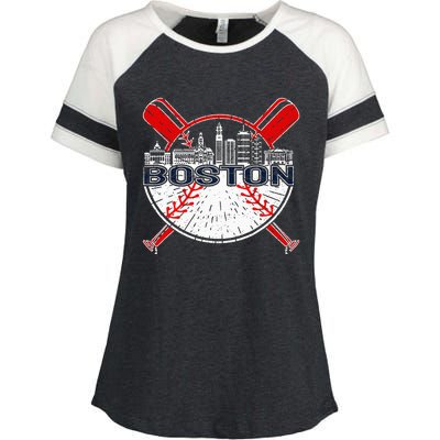 Boston Baseball For And Women Enza Ladies Jersey Colorblock Tee