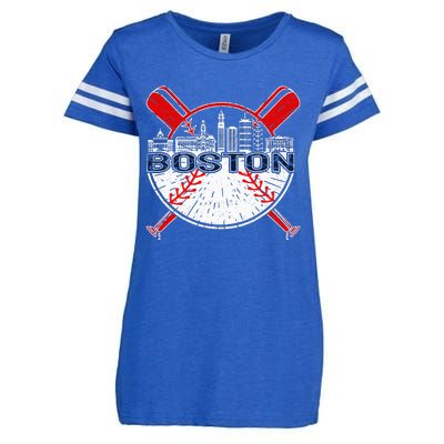 Boston Baseball For And Women Enza Ladies Jersey Football T-Shirt