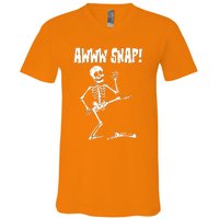 Broken Bone Foot Skeleton Surgery V-Neck T-Shirt