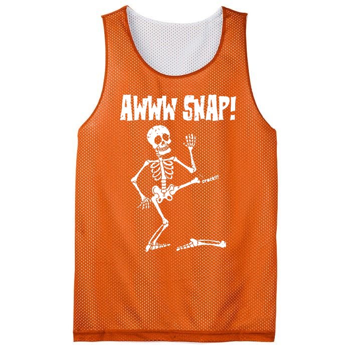 Broken Bone Foot Skeleton Surgery Mesh Reversible Basketball Jersey Tank