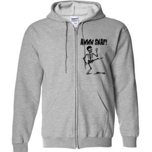 Broken Bone Foot Skeleton Surgery Full Zip Hoodie