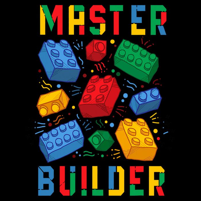 Brick Builder Funny Blocks Building Master Builder Flat Bill Trucker Hat
