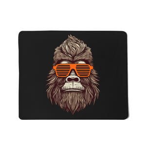 Bigfoot Birthday for Cool Striped Animal Theme Party Mousepad