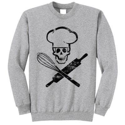 Badass Baker Funny Baking I Love Baking Humor Tall Sweatshirt