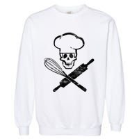 Badass Baker Funny Baking I Love Baking Humor Garment-Dyed Sweatshirt