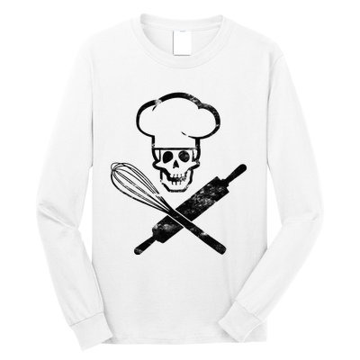 Badass Baker Funny Baking I Love Baking Humor Long Sleeve Shirt