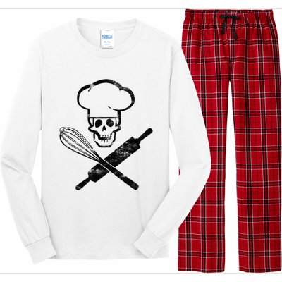 Badass Baker Funny Baking I Love Baking Humor Long Sleeve Pajama Set