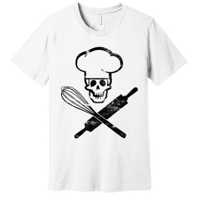 Badass Baker Funny Baking I Love Baking Humor Premium T-Shirt