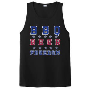 Bbq Beer Freedom Gift PosiCharge Competitor Tank