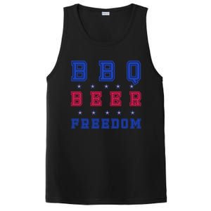 Bbq Beer Freedom Gift PosiCharge Competitor Tank