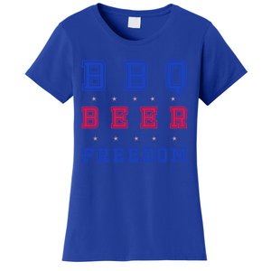 Bbq Beer Freedom Gift Women's T-Shirt