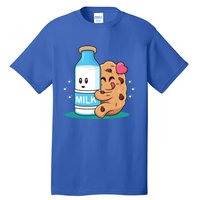 Bffl Best Friend 4 Life Biscuit Hugging Milk Love Hair Pin Gift Tall T-Shirt