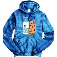 Bffl Best Friend 4 Life Biscuit Hugging Milk Love Hair Pin Gift Tie Dye Hoodie