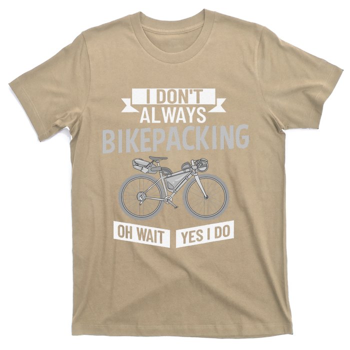 Bikepacking Bike Funny Riding Bikepack Touring T-Shirt