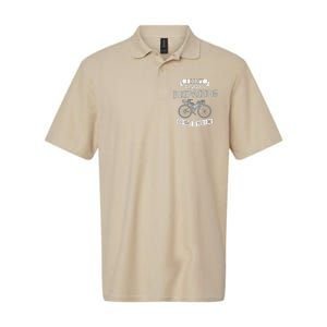 Bikepacking Bike Funny Riding Bikepack Touring Softstyle Adult Sport Polo