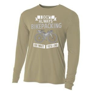 Bikepacking Bike Funny Riding Bikepack Touring Cooling Performance Long Sleeve Crew