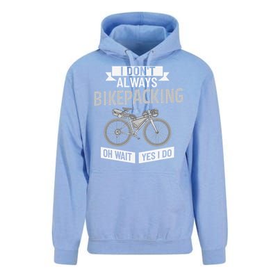 Bikepacking Bike Funny Riding Bikepack Touring Unisex Surf Hoodie