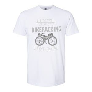 Bikepacking Bike Funny Riding Bikepack Touring Softstyle CVC T-Shirt