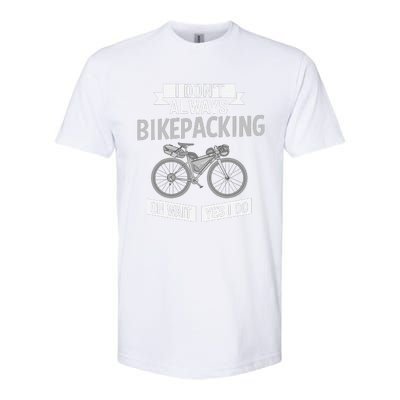 Bikepacking Bike Funny Riding Bikepack Touring Softstyle CVC T-Shirt