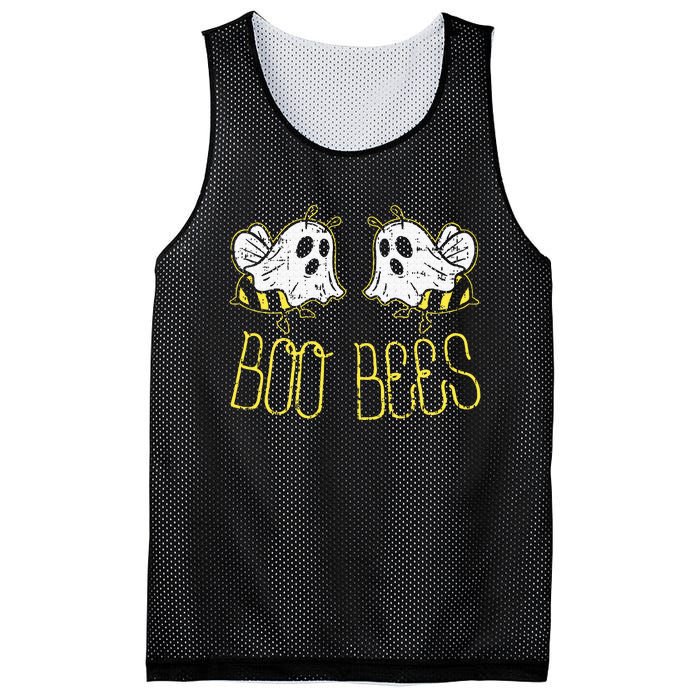 Boo Bees Funny Couples Halloween Costume For Adult Her Mesh Reversible Basketball Jersey Tank