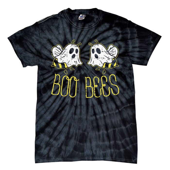 Boo Bees Funny Couples Halloween Costume For Adult Her Tie-Dye T-Shirt