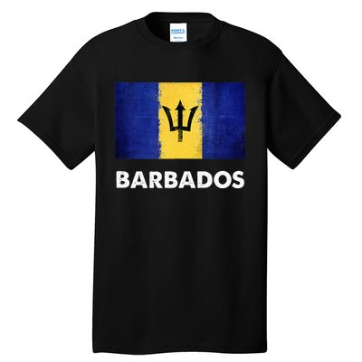 Barbadian Barbados Flag Tall T-Shirt