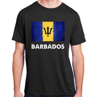 Barbadian Barbados Flag Adult ChromaSoft Performance T-Shirt