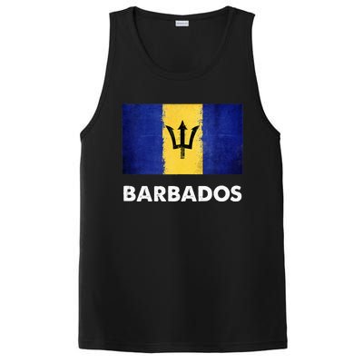 Barbadian Barbados Flag PosiCharge Competitor Tank