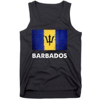 Barbadian Barbados Flag Tank Top