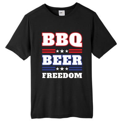 Bbq Beer Freedom 2020 Proud Gift Tall Fusion ChromaSoft Performance T-Shirt