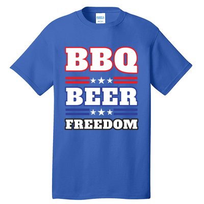 Bbq Beer Freedom 2020 Proud Gift Tall T-Shirt