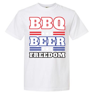 Bbq Beer Freedom 2020 Proud Gift Garment-Dyed Heavyweight T-Shirt