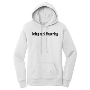 Bring Back Fingering Women's Pullover Hoodie