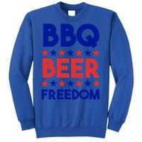 Bbq Beer Freedom 4th Of July Summer Party Gift America Usa Great Gift Sweatshirt