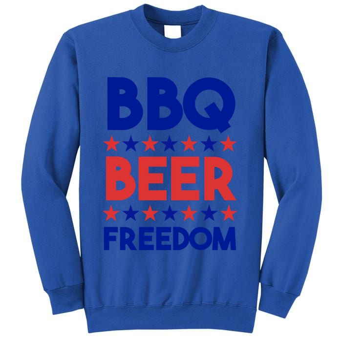 Bbq Beer Freedom 4th Of July Summer Party Gift America Usa Great Gift Sweatshirt