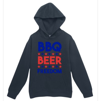 Bbq Beer Freedom 4th Of July Summer Party Gift America Usa Great Gift Urban Pullover Hoodie