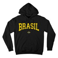 Brasil Brazilian Flag Green Hoodie