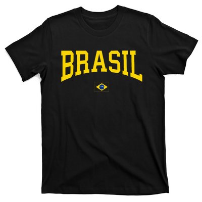 Brasil Brazilian Flag Green T-Shirt