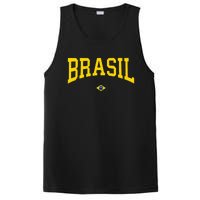 Brasil Brazilian Flag Green PosiCharge Competitor Tank