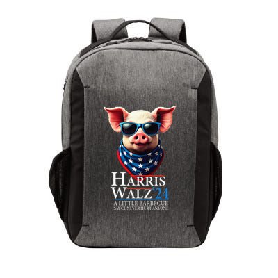 Barbecue Bbq Funny Pork Kamala Harris Waltz 2024 Vector Backpack