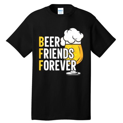 BFF Beer Friends Forever Happy Oktoberfest Tall T-Shirt