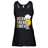 BFF Beer Friends Forever Happy Oktoberfest Ladies Essential Flowy Tank